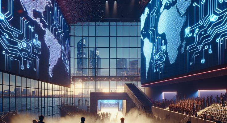 BLAST 2027 circuit reveal in packed esports arena, first host city confirmed.