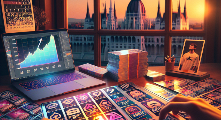 Photo of traders reviewing Budapest Major stickers before March 15 sales deadline